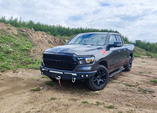 Fishbone Offroad Pike Front Bumper for 2019-2024 Dodge Ram FB22400