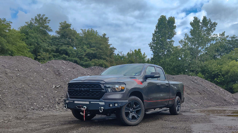 Load image into Gallery viewer, Fishbone Offroad Pike Front Bumper for 2019-2024 Dodge Ram FB22400
