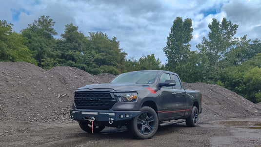 Fishbone Offroad Pike Front Bumper for 2019-2024 Dodge Ram FB22400