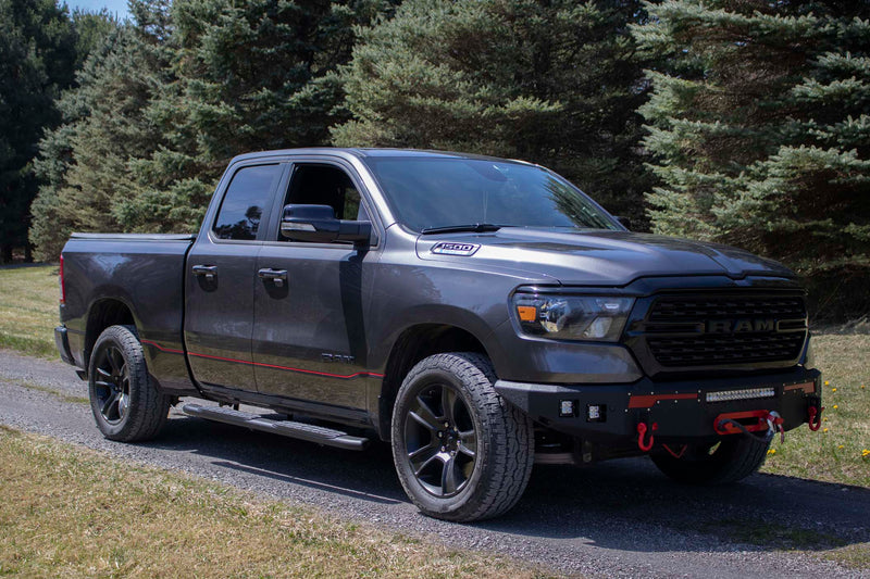 Load image into Gallery viewer, Fishbone Offroad Pike Winch Plate for 2019-2023 Dodge Ram FB22401
