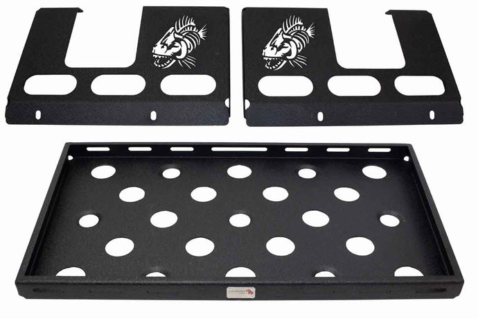 Fishbone Offroad Interior Storage Rack for 2018 & Up Jeep Wrangler FB25113