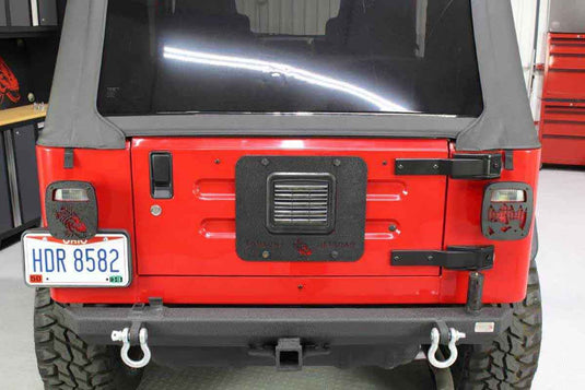 Fishbone Offroad Back Side Tailgate Plate 1997-2006 Jeep Wrangler FB31058