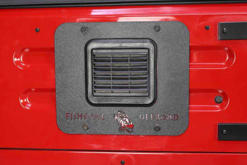 Load image into Gallery viewer, Fishbone Offroad Back Side Tailgate Plate 1997-2006 Jeep Wrangler FB31058
