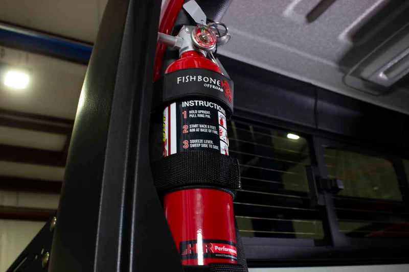 Load image into Gallery viewer, Fishbone Offroad Fire Extinguisher Holder FB55154
