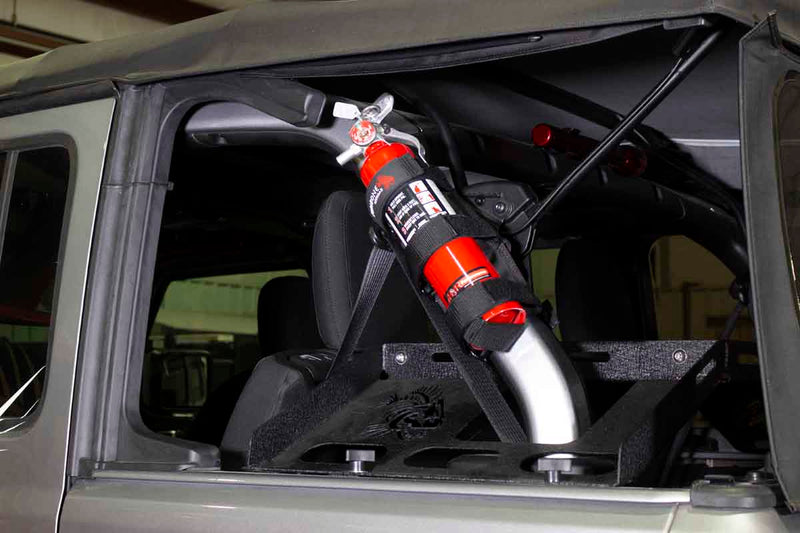 Load image into Gallery viewer, Fishbone Offroad Fire Extinguisher Holder FB55154

