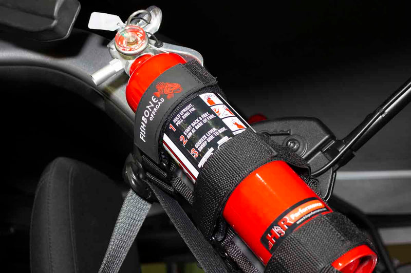 Load image into Gallery viewer, Fishbone Offroad Fire Extinguisher Holder FB55154
