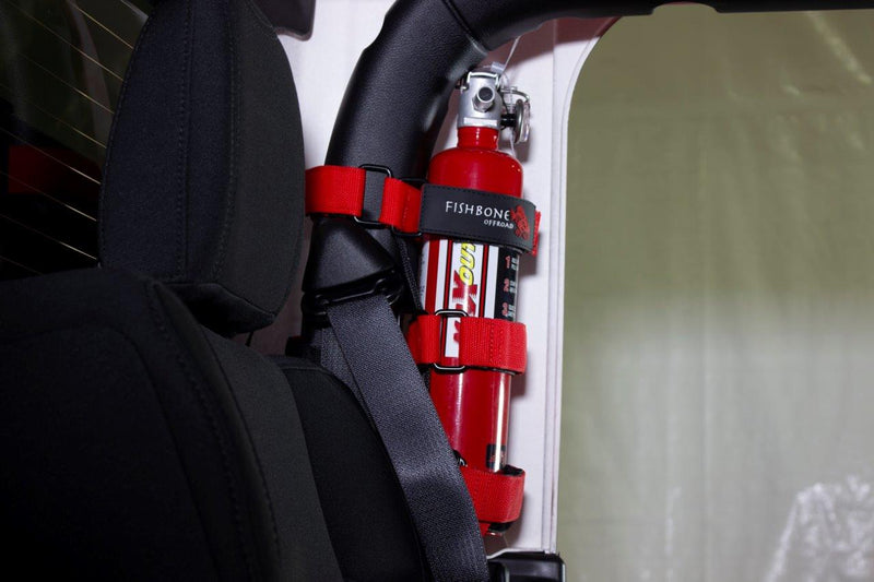 Load image into Gallery viewer, Fishbone Offroad Fire Extinguisher Holder FB55155
