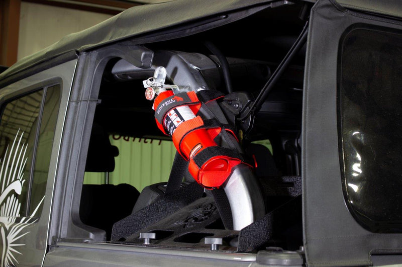 Load image into Gallery viewer, Fishbone Offroad Fire Extinguisher Holder FB55155

