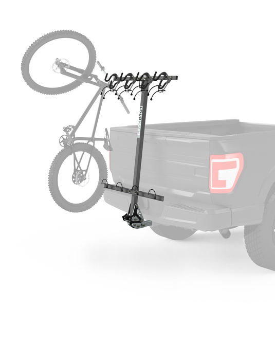 Lolo Racks 4 Bike Rack with Foot Activated Tilt