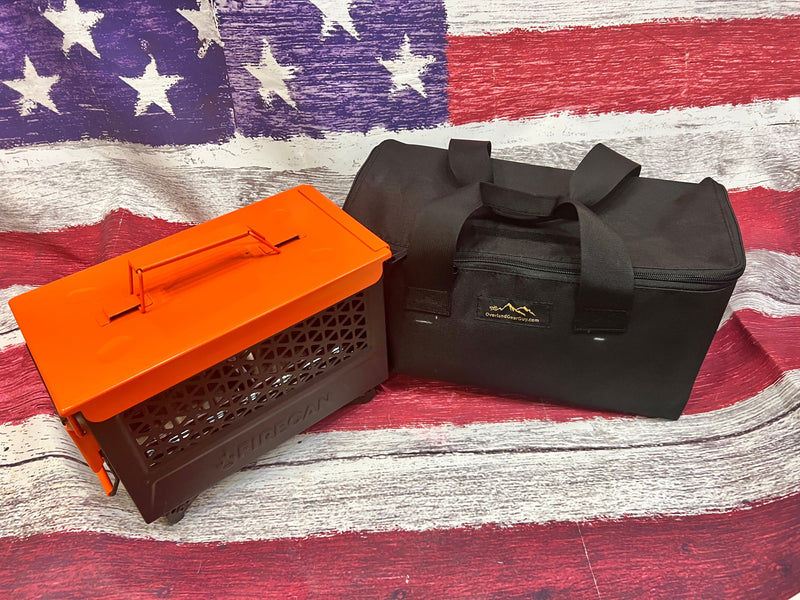 Load image into Gallery viewer, FIRECAN PORTABLE FIRE PIT Carry Bag - IGNIK- Lava Box
