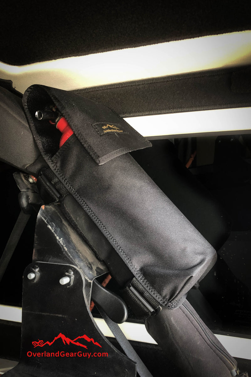 Load image into Gallery viewer, Jeep Fire Extinguisher Pouch Roll Bar
