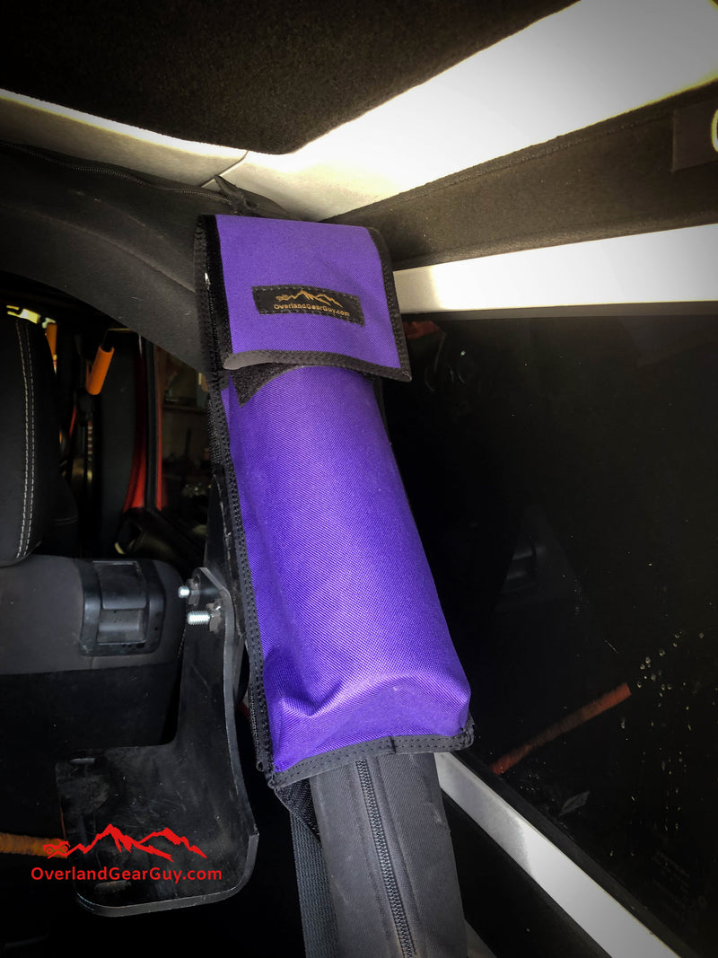 Load image into Gallery viewer, Jeep Fire Extinguisher Pouch Roll Bar

