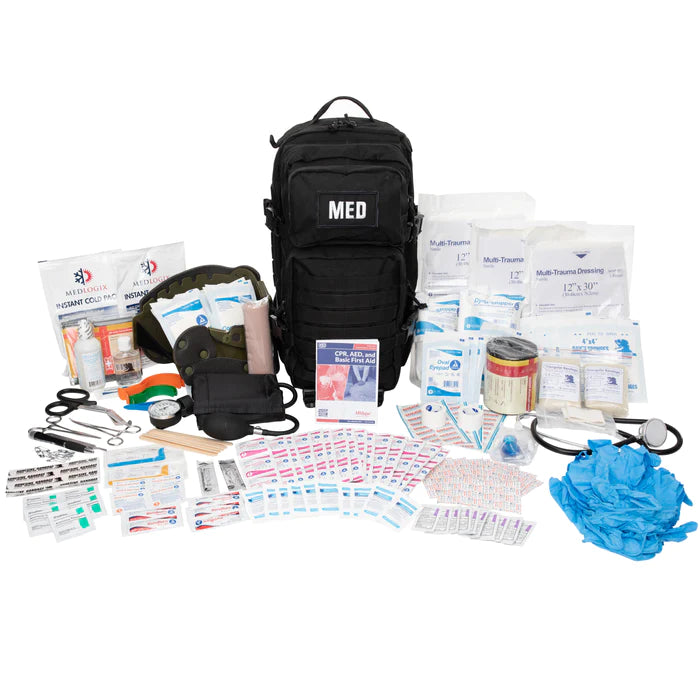 Load image into Gallery viewer, Swiss Link First Aid Full Tactical Trauma Kit
