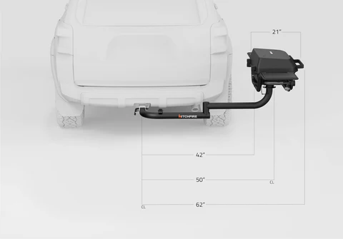 Load image into Gallery viewer, F-20 Hitch Mounted Propane Grill
