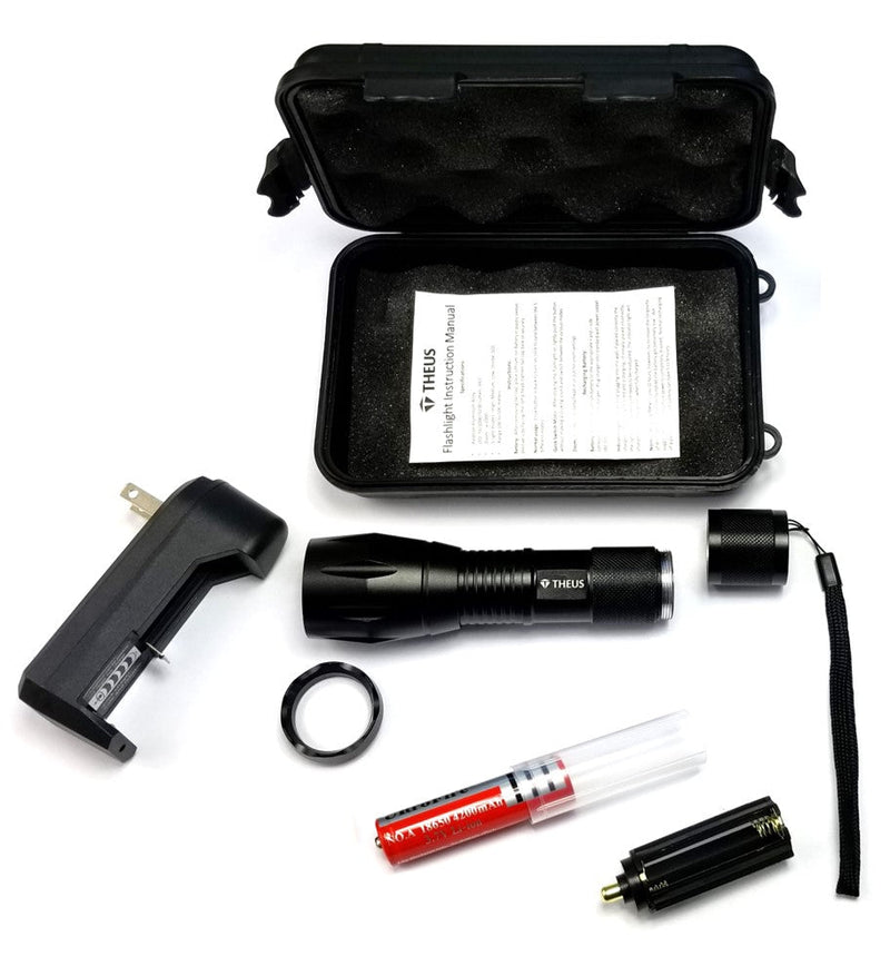 Load image into Gallery viewer, THEUS Rechargeable Flashlight Kit
