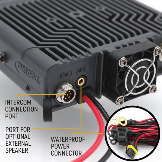 Radio Kit Lite - Rambler G4 GMRS Band Mobile Radio with Stealth Antenna