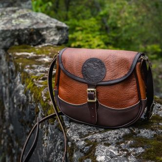 Load image into Gallery viewer, Bison Leather Medium Shell Purse
