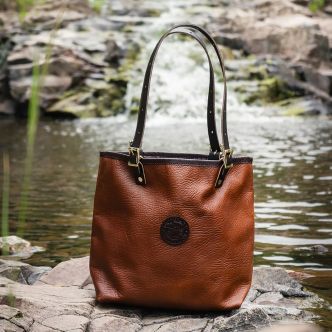 Load image into Gallery viewer, Bison Leather Travel Tote
