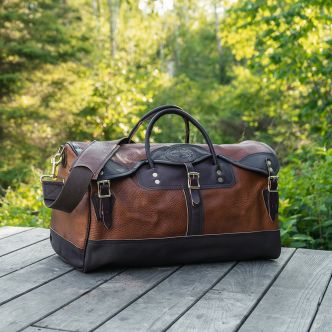 Load image into Gallery viewer, Bison Leather Sportsmans Duffel
