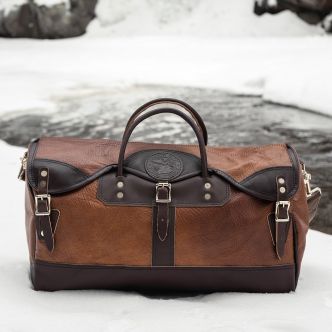 Load image into Gallery viewer, Bison Leather Sportsmans Duffel
