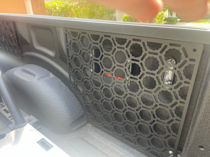 Load image into Gallery viewer, Bed Organizer Panel kit - 2021 up Ford Raptor and F150
