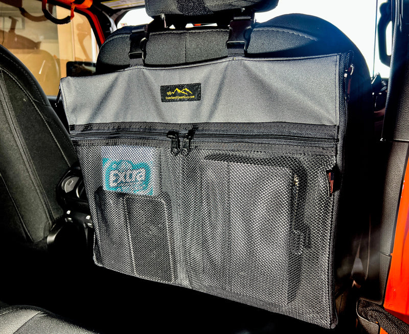 Load image into Gallery viewer, Road Atlas, Laptop/Tablet Seatback Pouch
