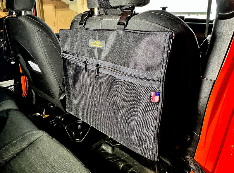 Load image into Gallery viewer, Road Atlas, Laptop/Tablet Seatback Pouch
