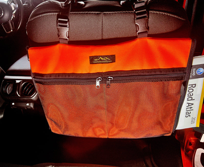 Load image into Gallery viewer, Road Atlas, Laptop/Tablet Seatback Pouch
