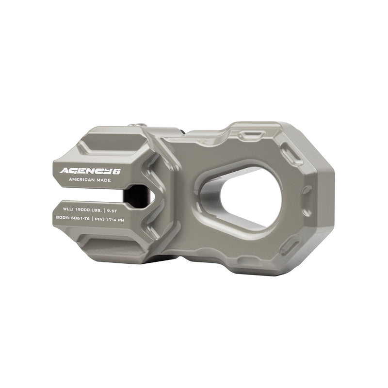 Load image into Gallery viewer, Billet Winch Shackle - Earth Grey
