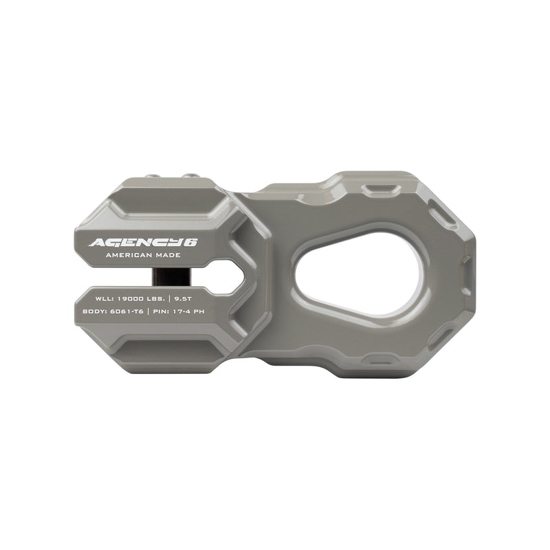 Load image into Gallery viewer, Billet Winch Shackle - Earth Grey
