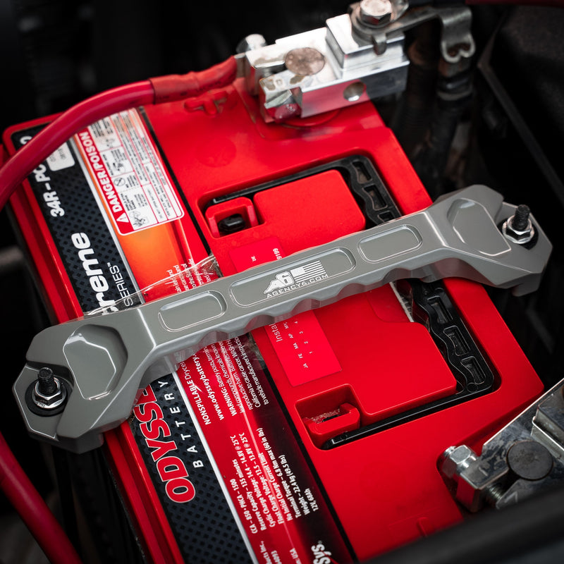 Load image into Gallery viewer, Toyota / Lexus Billet Battery Hold Down Bar
