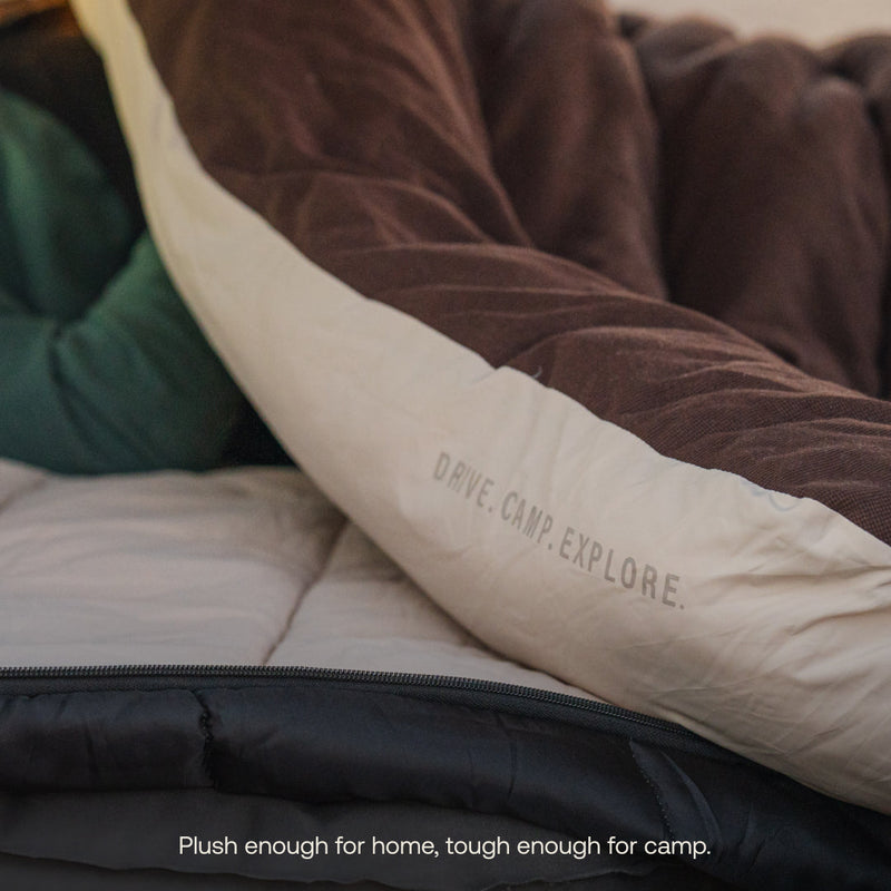 Load image into Gallery viewer, Fitted Sleeping Bag Comforter
