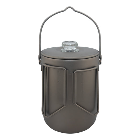 Titanium Coffee Percolator Taste Coffee, Not Metal · 1.5L · 6 Cups · 395g Ultralight