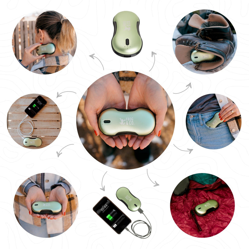 Load image into Gallery viewer, QuickHeat Rechargeable Hand Warmer Pro
