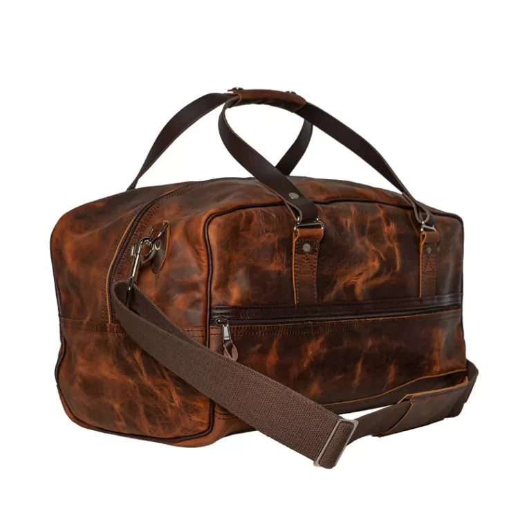 Load image into Gallery viewer, Heritage Leather Weekender Duffel
