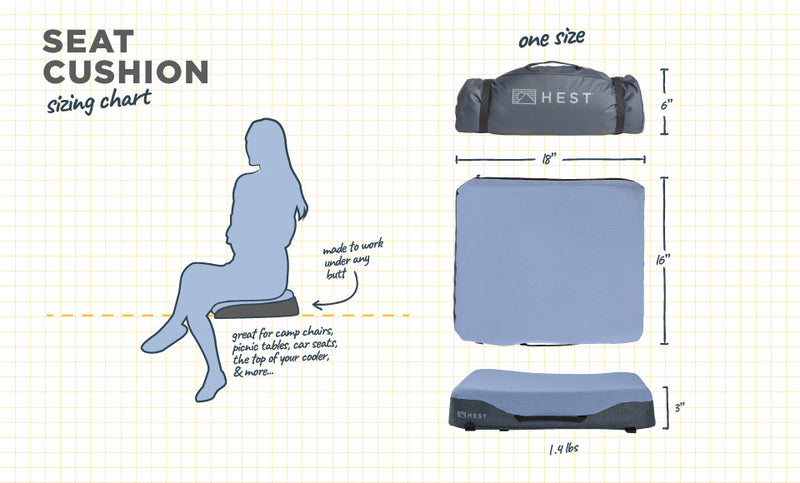 Load image into Gallery viewer, Foamy Seat Cushion
