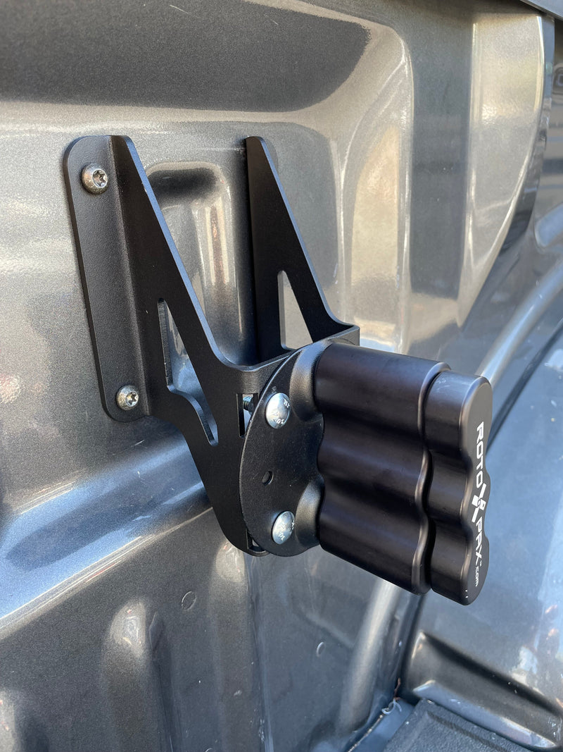 Load image into Gallery viewer, RotoPax Mounting Adapter F-150 and F-250 (Rear Box Link Location)
