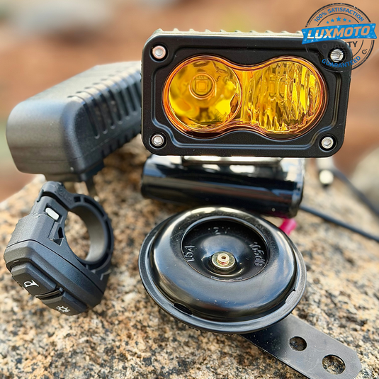 🔥BEST SELLER🔥 RECHARGEABLE Baja Light & Horn  [COMES WITH BATTERY & CHARGER!]