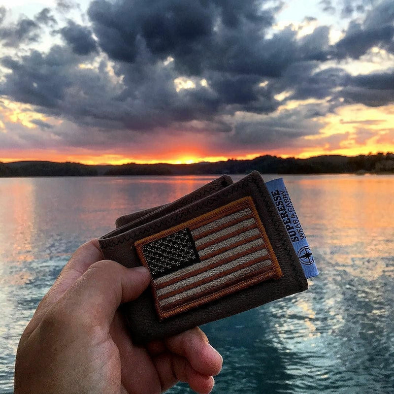 Load image into Gallery viewer, Tactical Tissue: Morale Patch compatible Ripstop stitched hank with covert storage pocket.
