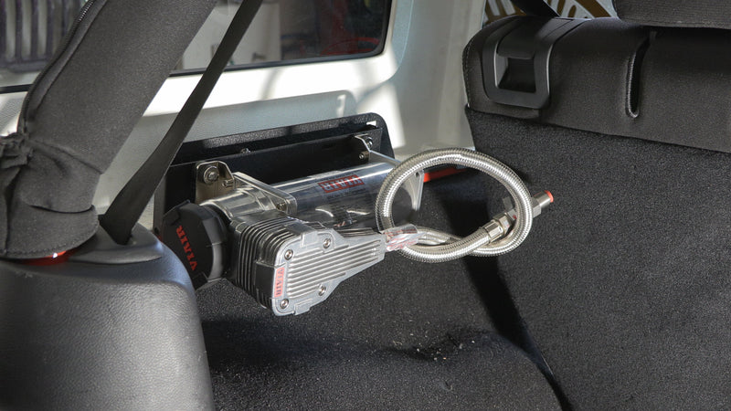 Load image into Gallery viewer, Fishbone Offroad Rear Trunk Compressor Mount - 2007-2018 Jeep Wrangler Unlimited (ARB/VIAIR) FB25468
