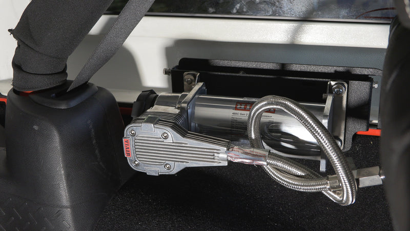 Load image into Gallery viewer, Fishbone Offroad Rear Trunk Compressor Mount - 2007-2018 Jeep Wrangler Unlimited (ARB/VIAIR) FB25468
