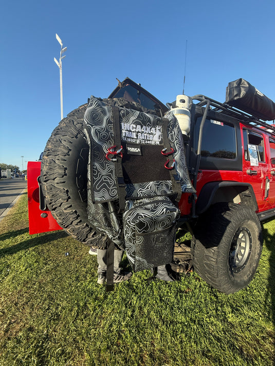 [PREORDER JUN Delivery] Gen 3  Overland spare tire tailgate bag