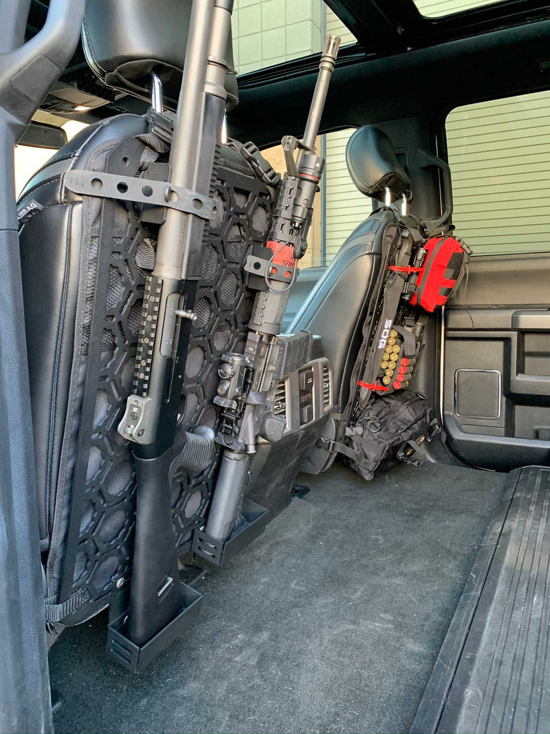 Load image into Gallery viewer, Shotgun and Rifle Mount - Vehicle Seat Back Mounting Kit
