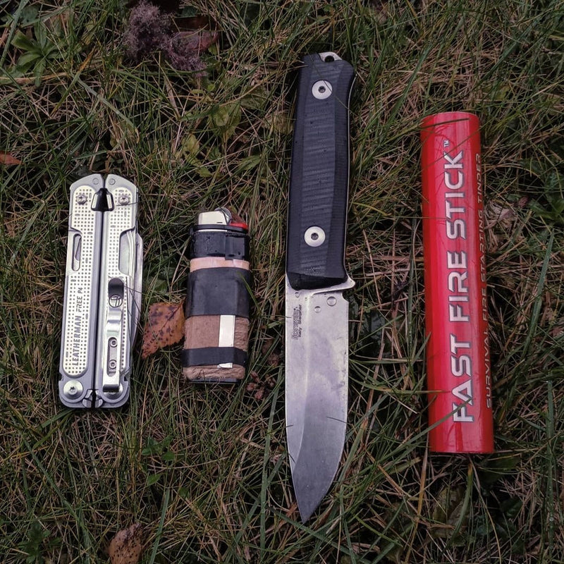 Load image into Gallery viewer, Survival Kit Lighter - Fire Starter outfitted with supplies.
