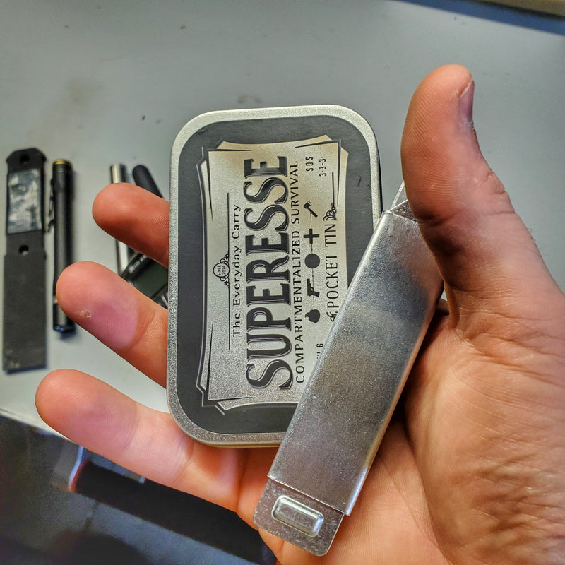 Load image into Gallery viewer, EDC Pocket Tin - Compartmentalized Survival Kits
