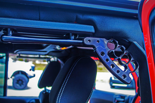 JK & JKU Rear Knuckle Grab Handles