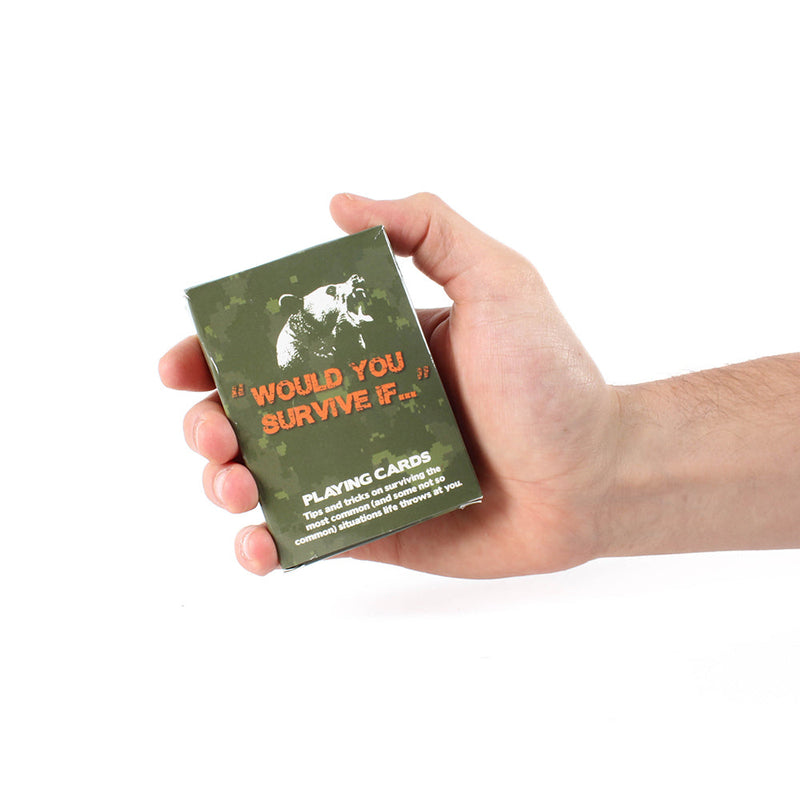 Load image into Gallery viewer, Survival Tips Playing Cards
