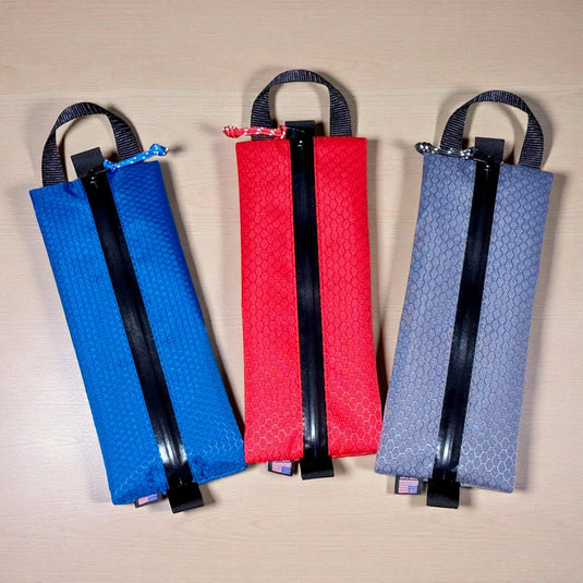 Premium Ultralight Nylon Ditty Bags with Grab Handles, Toiletry Kits for Backpacking, Hiking & EDC – Expandable Gear Bag for Trail and Travel