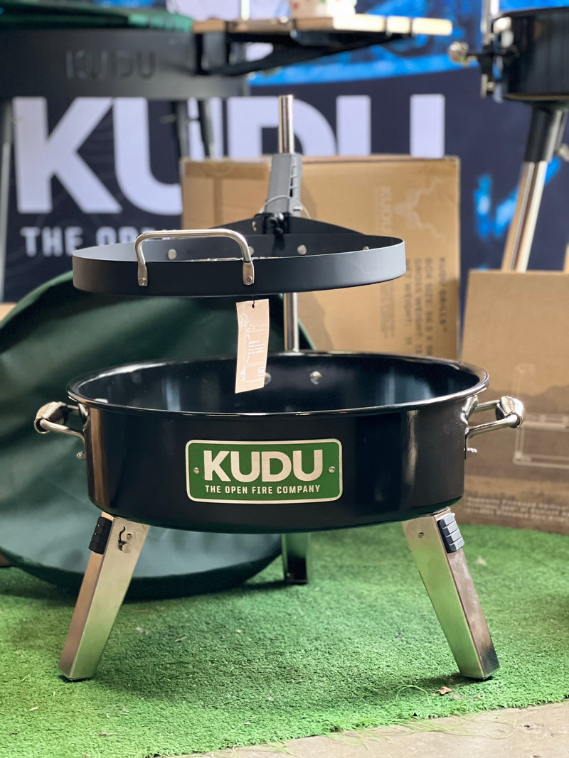 Load image into Gallery viewer, KUDU Open Fire Portable Grill Traveler Edition

