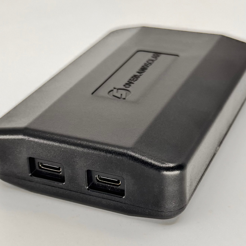 Load image into Gallery viewer, Dual USB C Portable Solar Voltage Regulator
